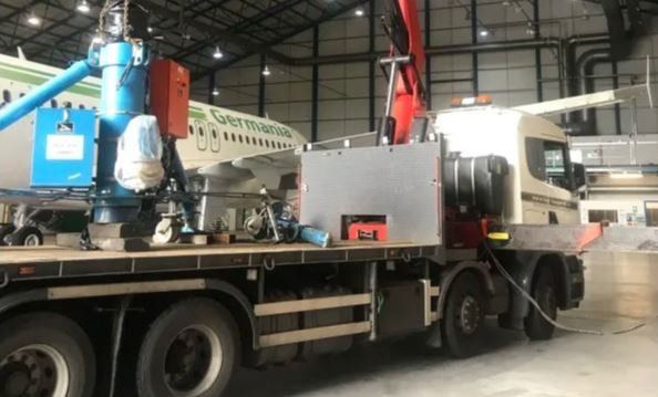 All sizes of freight
