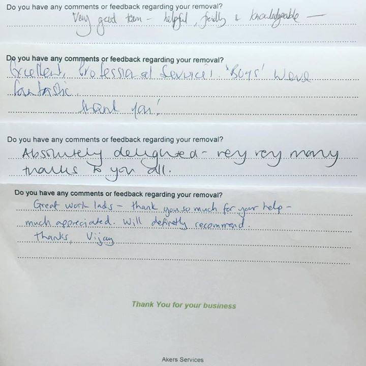 Happy customers