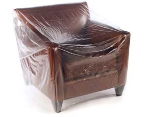 Polythene armchair covers Polythene armchair covers