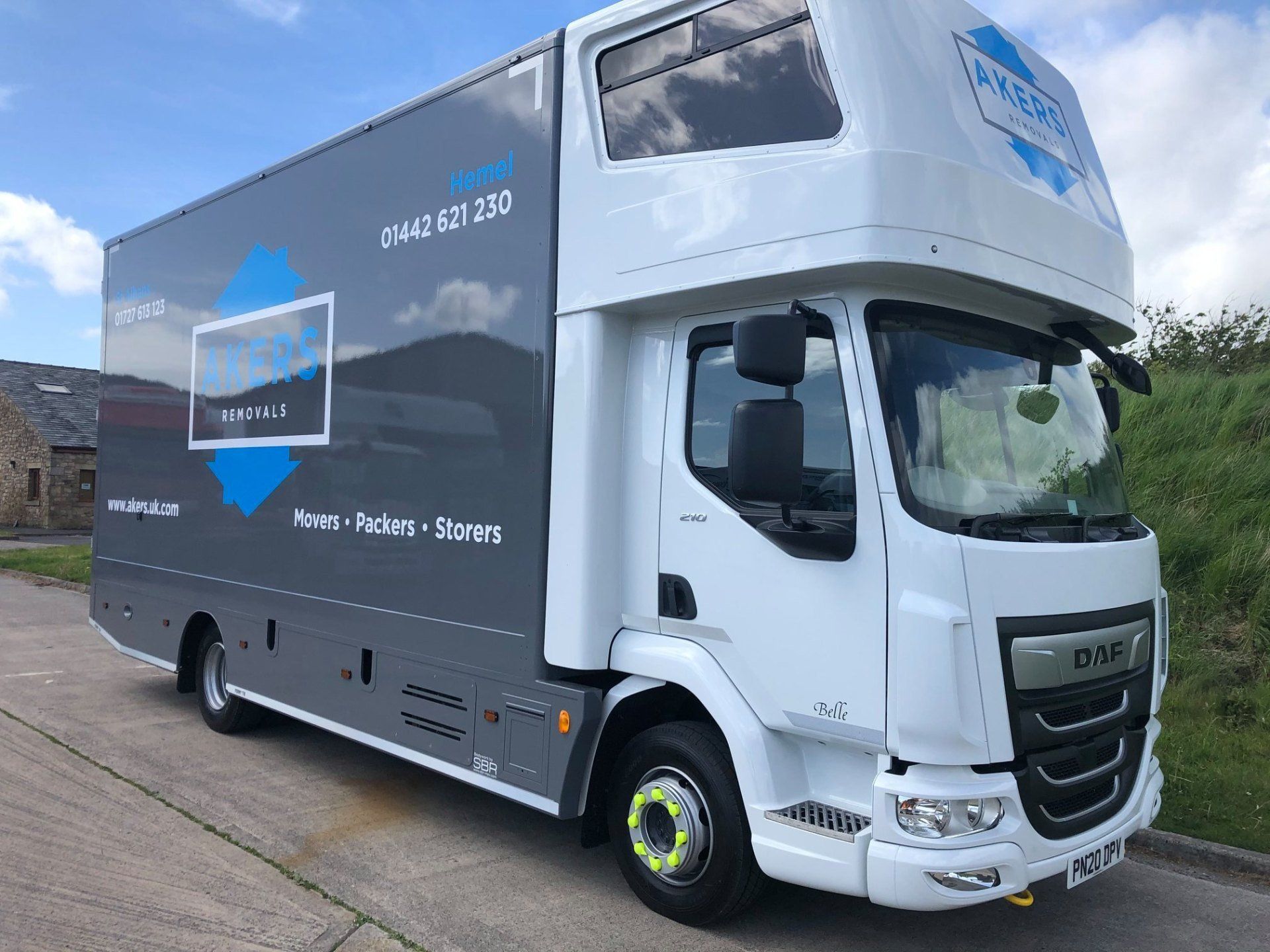 Akers removals truck