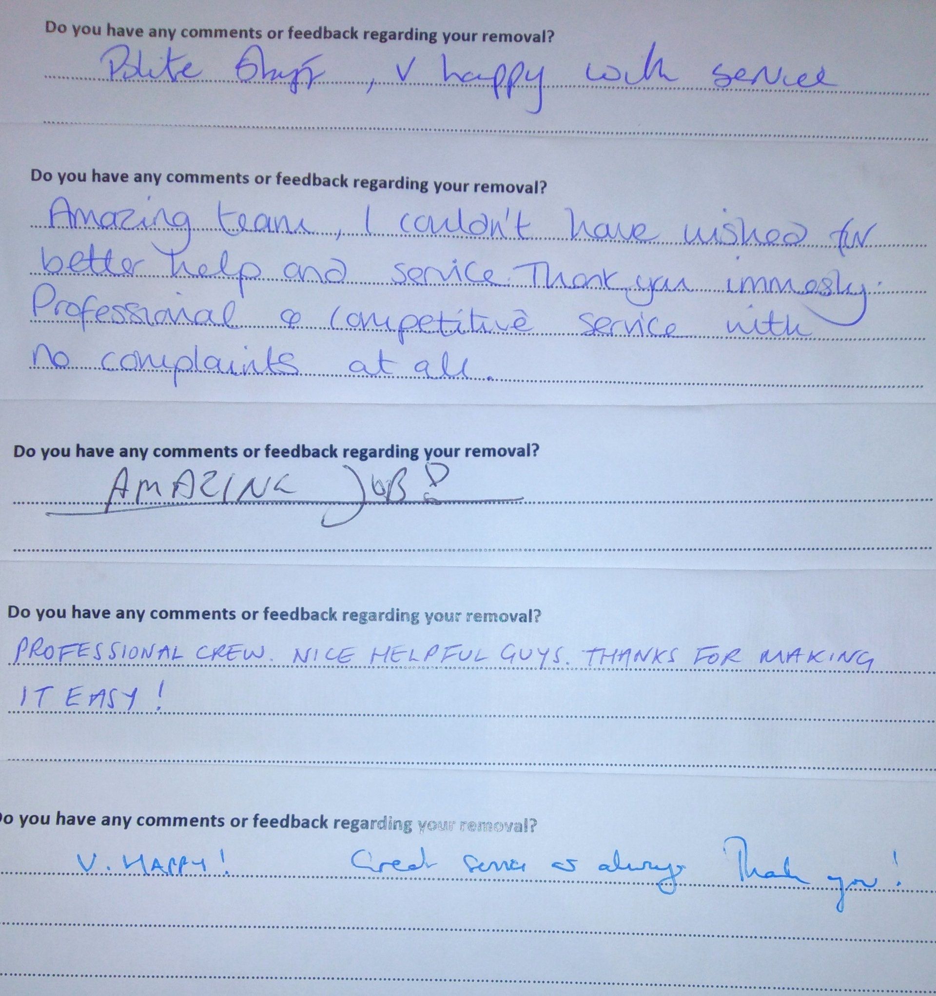 Removals review