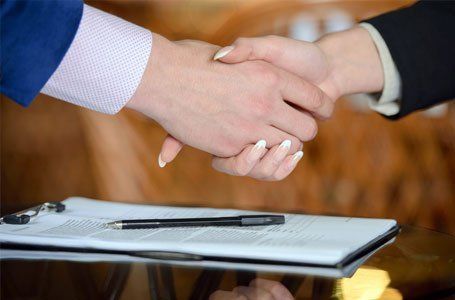 shaking hands