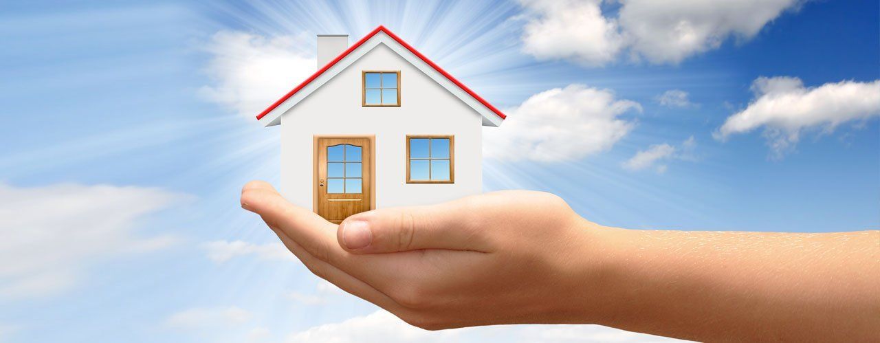 house over hands