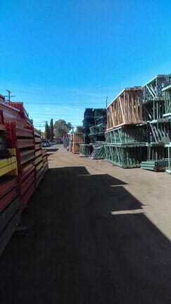 Steel Racks in an Open Space Racks  - Shelving in North Hollywood, CA