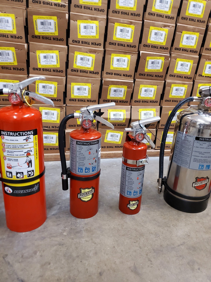 Fire Extinguisher on White Background — Dallas, TX — Eagle Fire Extinguisher Company
