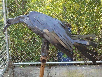 Metal bird — Art Gallery in Staten Island, NY Metal bird — Art Gallery in Staten Island, NY