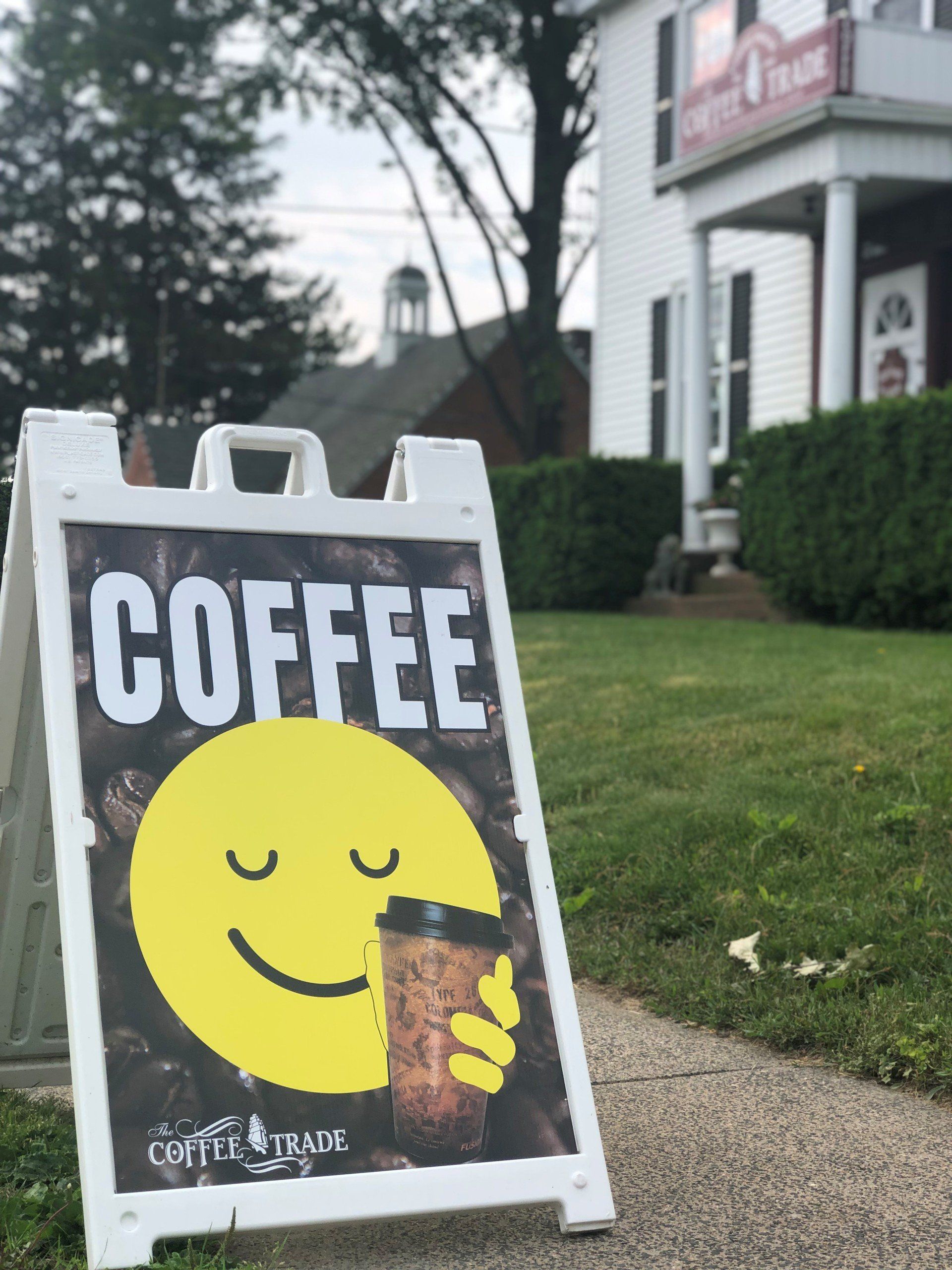 Signage outside of TCT shop
