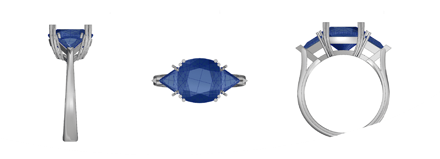anelli in 3d