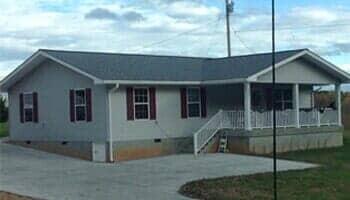 Big house with large pathway — gutter installation in Elizabethton, TN