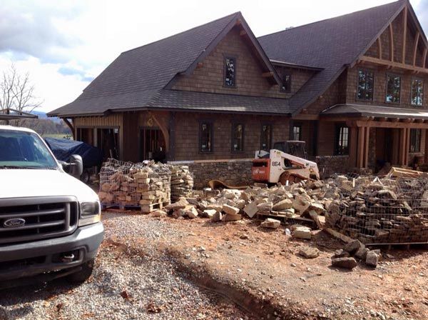 Big Tavern and a vehicle — custom siding in Elizabethton, TN