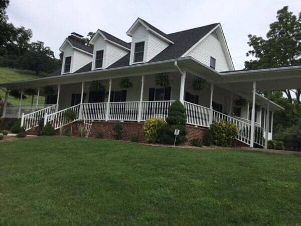 Big two story house  — custom siding in Elizabethton, TN