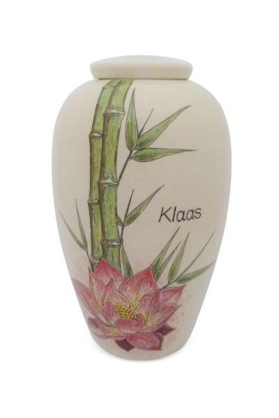 Urn Lotus met Bamboe