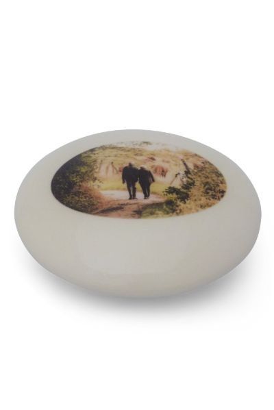 Photo cremation urn
