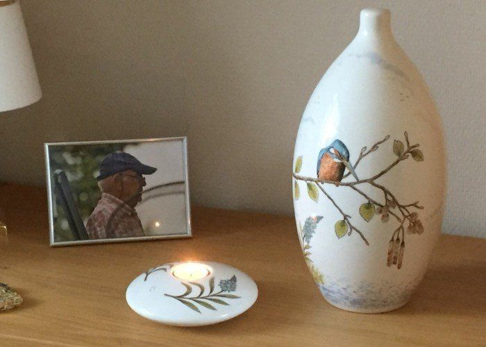 Urn Speciaalopdracht IJsvogel Urn Speciaalopdracht IJsvogel