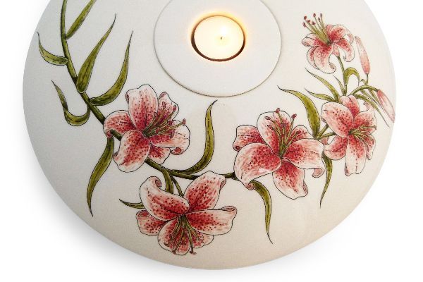 urn-schaal lelie