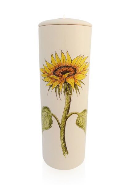 cilinder urn zonnebloem