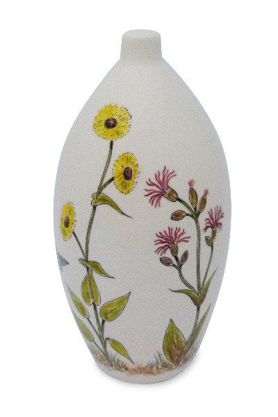 urn wilde bloemen