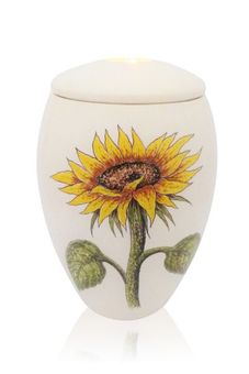 Urn Model PU2 - Deksel Urn Zonnebloem Urn Model PU2 - Deksel Urn Zonnebloem