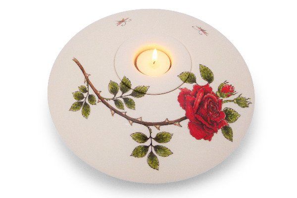 Urn-schaal Rozentak