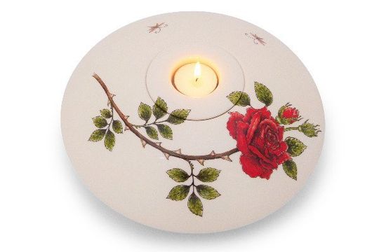 Urn-schaal Rozentak