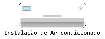 Instalação de ar condionado Instalação de ar condionado