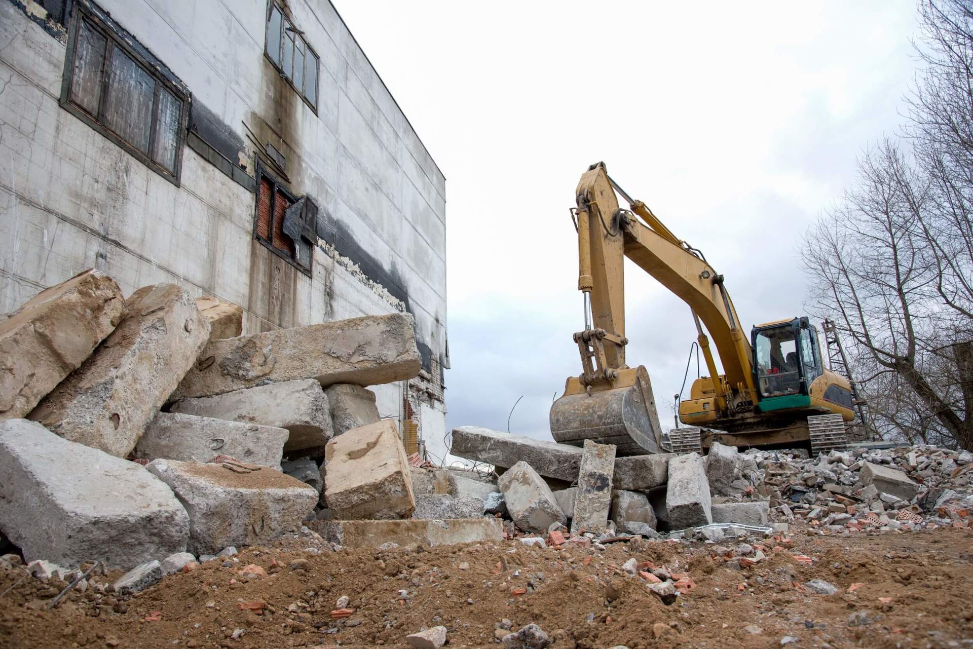 scavi, lavori stradali costruzioni e demolizioni