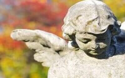 Angel Sculpture — Cemetery Monuments in Holliston, MA Angel Sculpture — Cemetery Monuments in Holliston, MA
