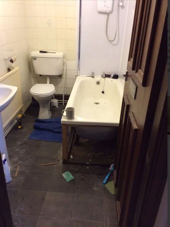 Kitchens and bathrooms