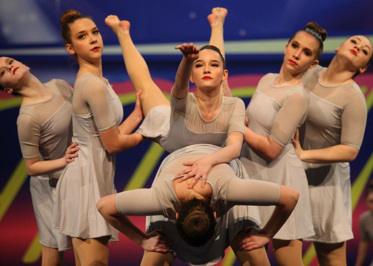 Five Graceful Dancers in Motion at Dance Expression dance arts