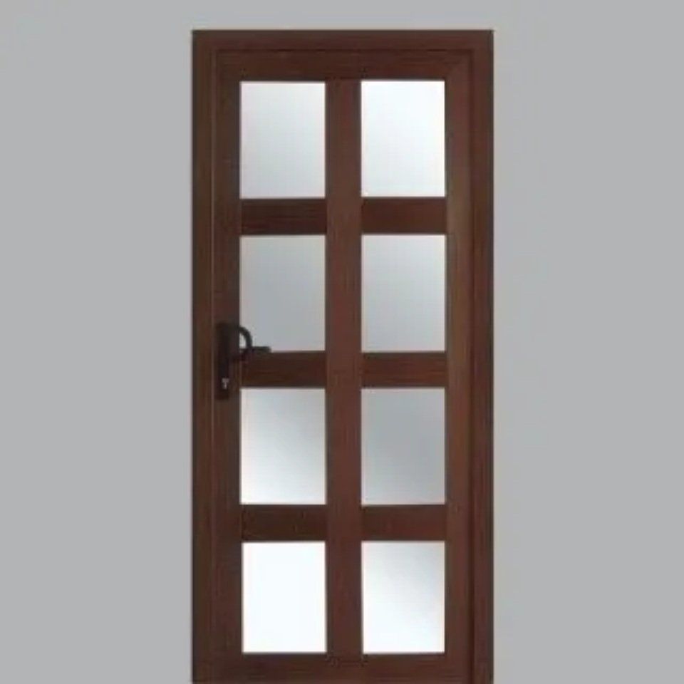 Portoncino color rovere scuro