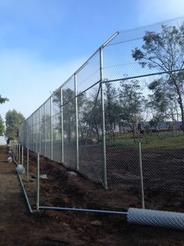 Tubular Steel Security Fencing