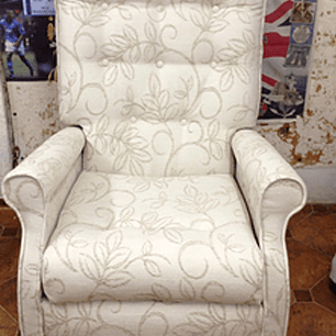white designer fabric