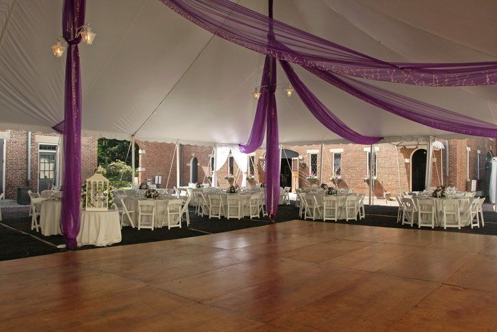Wooden Wedding Dance Floor — Wilmington, NC — L & L Tent and Party Rentals