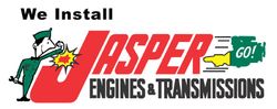 A logo for jasper engines and transmissions