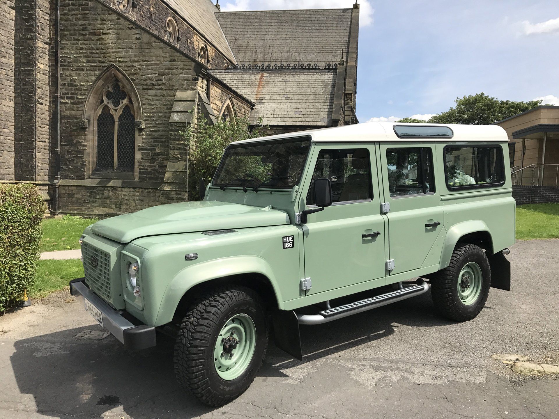 defender hearse