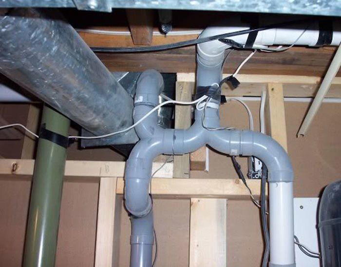 Close-up Of Built-in Vacuum