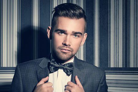 Gents hair styling