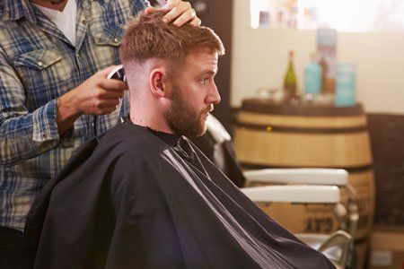 Gents hair styling