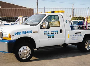 Side View of Tow Vehicle | Culver City, CA | All City Tow Services