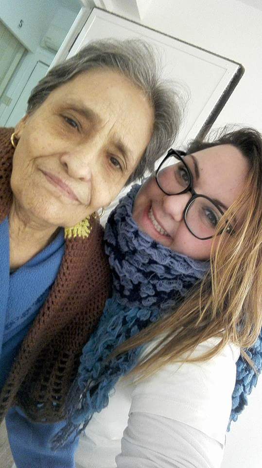 Ospite di casa famiglia con operatrice