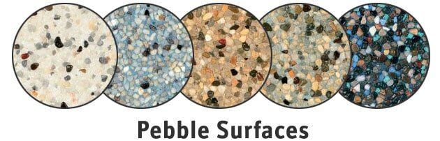 Pebble Surfaces Option - Pool Tile in Houston, TX Pebble Surfaces Option - Pool Tile in Houston, TX