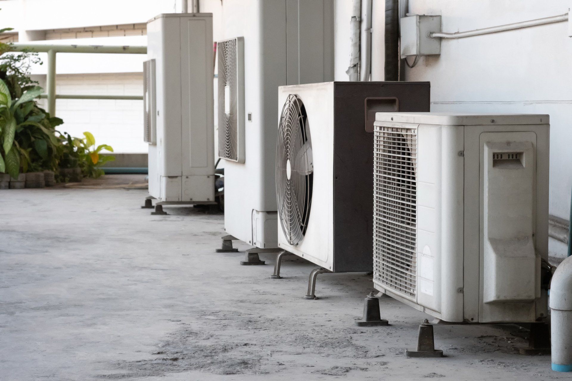 Air Conditioner Compressor — Kalamazoo, MI — Preferred Plumbing & Heating