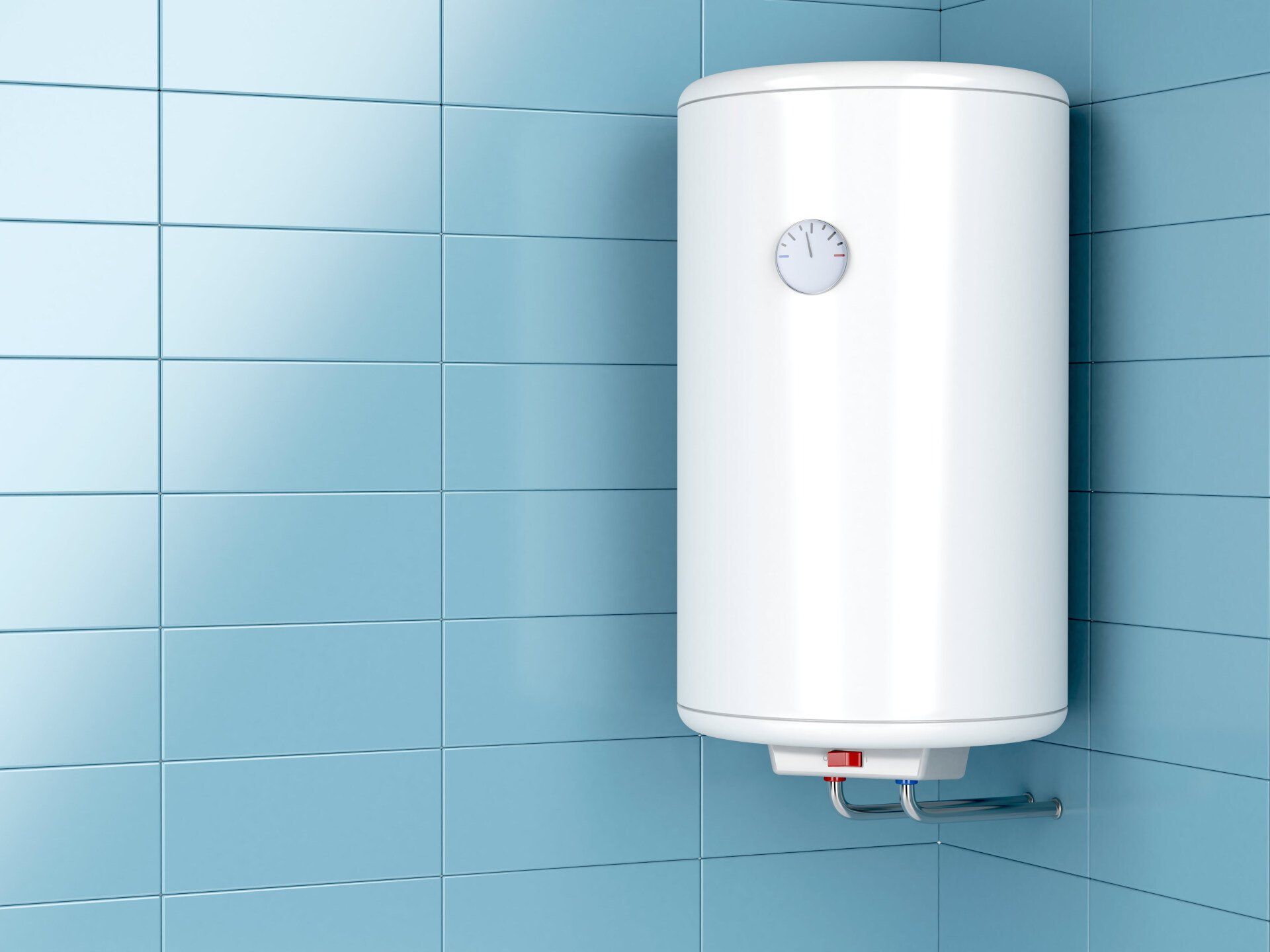 Water Heater in the Bathroom — Kalamazoo, MI — Preferred Plumbing & Heating
