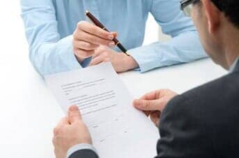 Signing of COntract - Criminal defense in Oxford, MS
