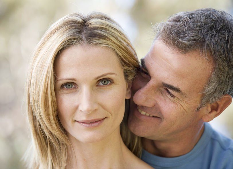 middle aged couple
