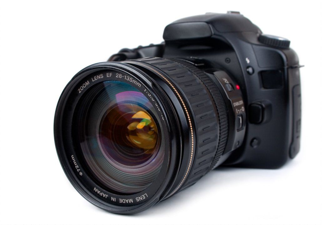 camera and lens