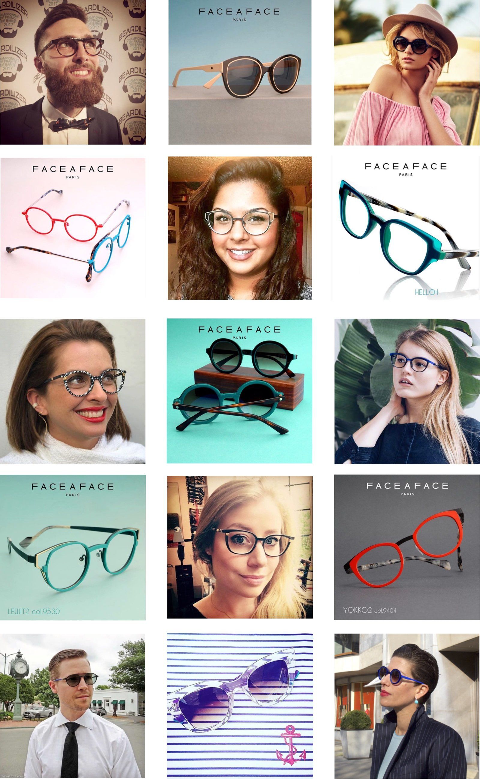 Face A Face eyewear at BeSpoke Vision