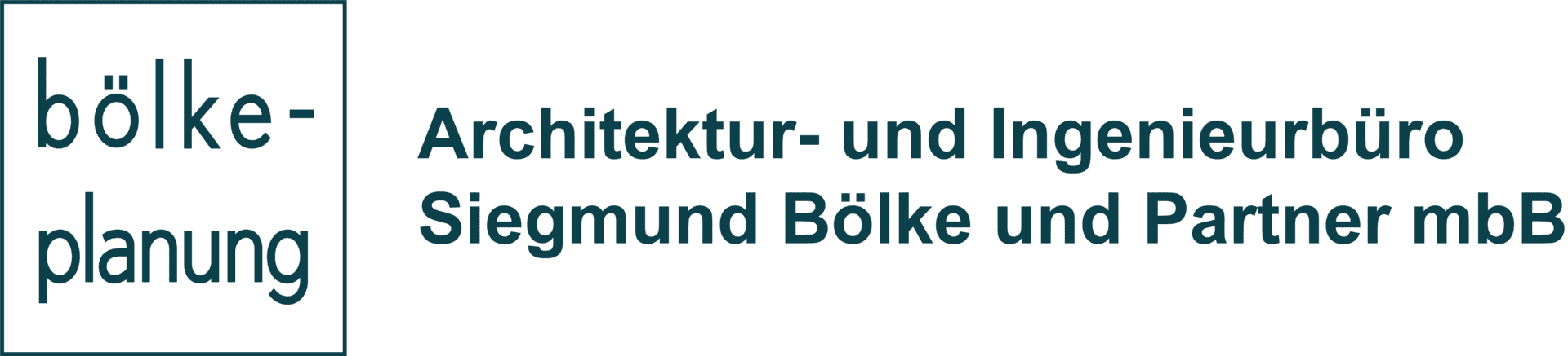 A logo for a company called bolke-architektur-und-ingenieurbüro