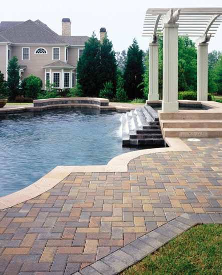 Brick Pavers in Holland Stone – Aqua Clear Pools