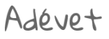 Logo adévet